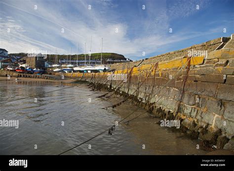 New Quay Harbour West Wales UK Stock Photo - Alamy