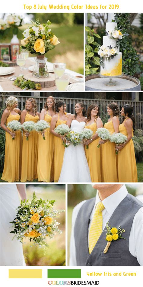 Top 8 July Wedding Color Ideas for 2019 - ColorsBridesmaid