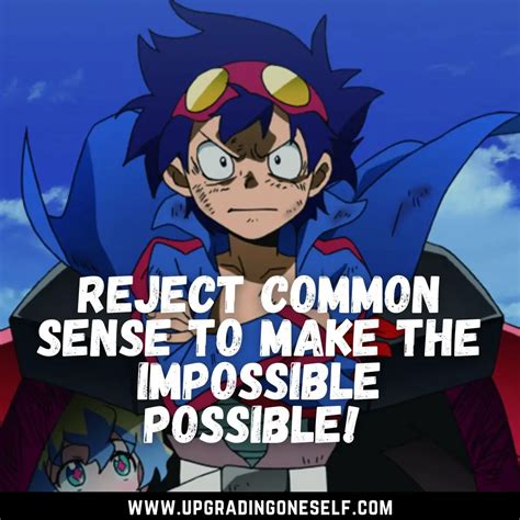 Top 25 Badass Quotes From Gurren Lagann For Inspiration