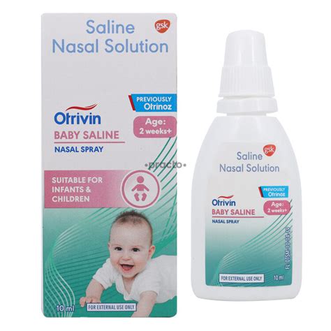 Otrivin Baby Saline Nasal Spray - Uses, Dosage, Side Effects, Price, Composition | Practo