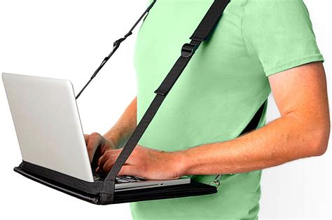 Buy Office Up Laptop Harness, Standing Desk, Mobile Walking Laptop Carrier, Adjustable Desk and ...