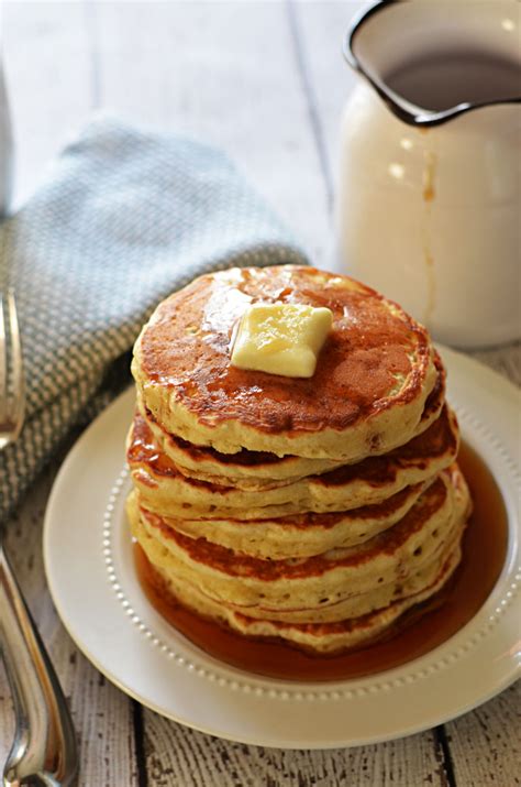 Fluffy Old Fashioned Pancakes - Host The Toast