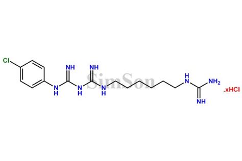 Chlorhexidine Digluconate Impurity N Hydrochloride | CAS No- NA | Simson Pharma Limited