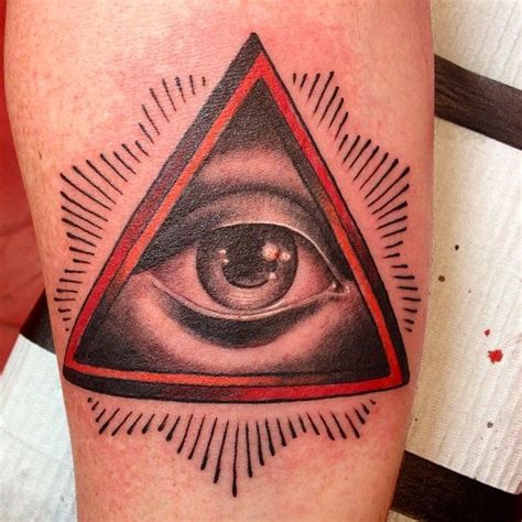 A fun little all-seeing-eye tattoo on Tim, who visited us from Australia by @mojofoster ! By ...