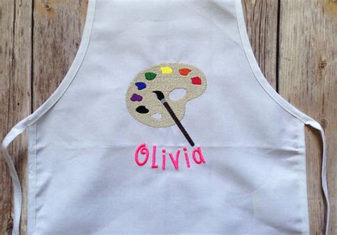 Kid's Paint Smock Kid's Paint Apron Painting Apron