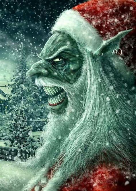 Krampus | Ilustrações, Imagens dark, Monstros