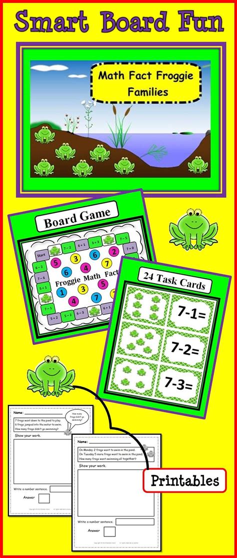 SMART Board Activities | SMART Board Math Activities BUNDLE | Smart ...