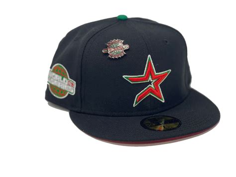 HOUSTON ASTROS 2005 WORLD SERIES "BEHIND THE COLORS" RED BRIM NEW ERA ...