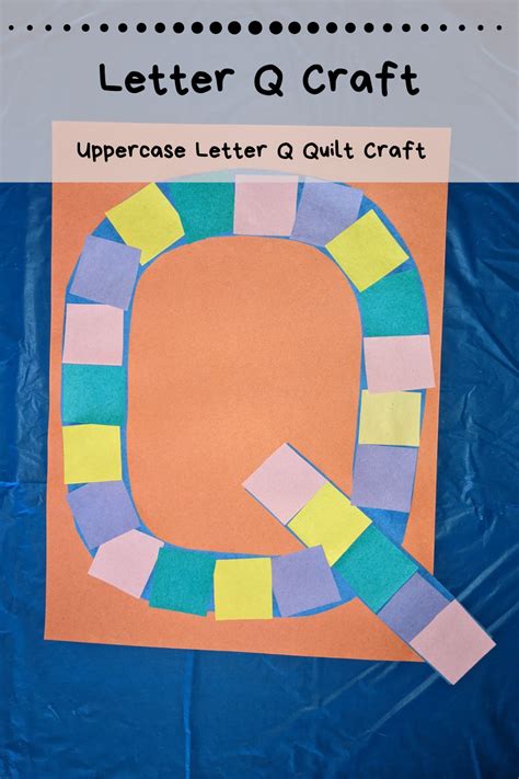 Uppercase Letter Q Craft for Preschool - Home With Hollie