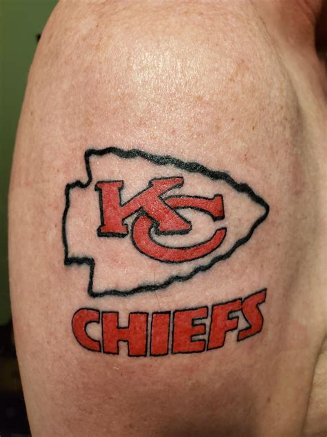 My 1st tattoo : r/KansasCityChiefs