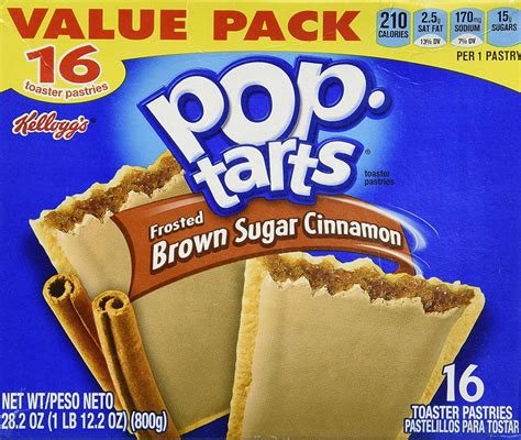 Pop Tarts Frosted Brown Sugar Cinnamon (1) - Walmart.com - Walmart.com