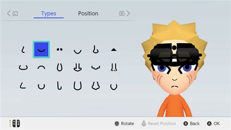 Mii Maker . Naruto Uzumaki from Naruto . Nintendo Switch . Free Tutorial - YouTube