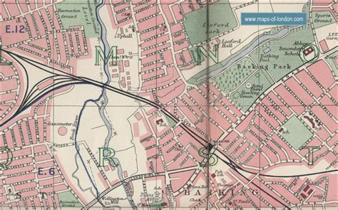 Map of Ilford, London