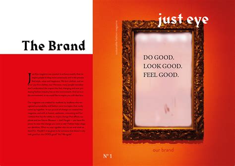 Editorial Design - Just Eye Magazine on Behance