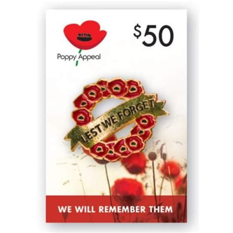 $50 Poppy Wreath - RSL Healesville