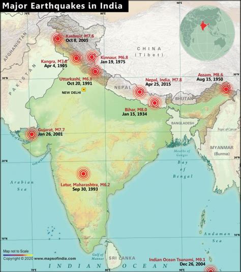 Top 10 Earthquakes That Happened in India