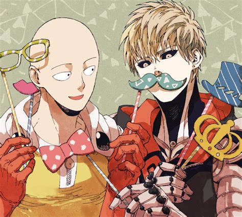 saitama and genos - One coup de poing Man fan Art (43631191) - fanpop