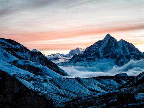 Sunset in the Himalayas. | Beautiful views, Beautiful nature, Natural ...