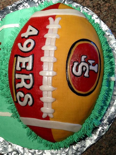 49ERS cake ;) 49ers Cake, Nfl Cake, Diy Savon, Adult Cakes, Sports Food ...