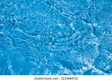 Water Surface Top Viewwater Swimming Pool Stock Photo 2214684725 ...