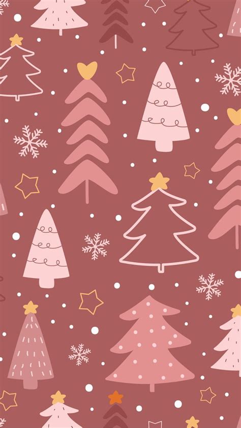 Christmas Background Wallpaper HD Phone Wallpaper Aesthetic Christmas ...