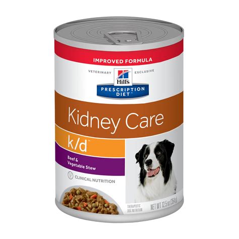 Hill's Prescription Diet k/d Kidney Care Beef & Vegetable Stew Canned ...