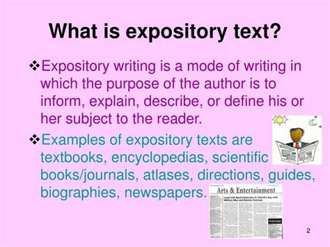 Types Of Expository Writing