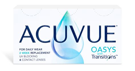 Acuvue Oasys with Transitions Contact Lenses | 1-800 Contacts