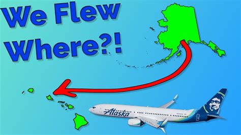 Alaska to Hawaii on Alaska Airlines - YouTube