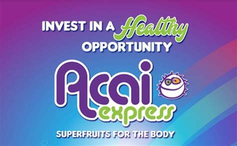 Acai Express Franchise Costs, Fees & Ownership Details