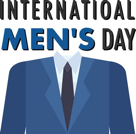 International Mens Day Poster Design 13321248 Vector Art at Vecteezy