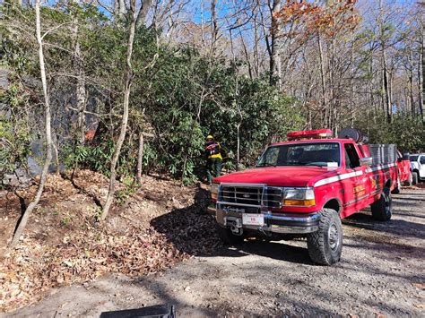 Edneyville firefighters on scene of large brush fire, likely to be over ...