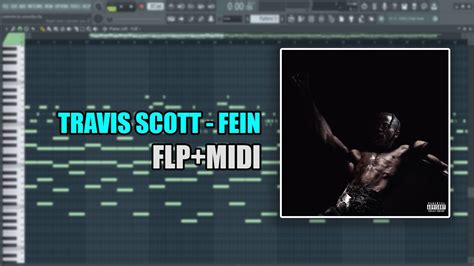 Travis Scott - Fein (MIDI + FLP) (FL Studio Piano Tutorial / Cover) Chords - Chordify