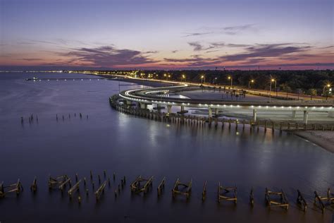 Biloxi Beach from atop the Beau Rivage Casino in Biloxi, MS [1152 x ...