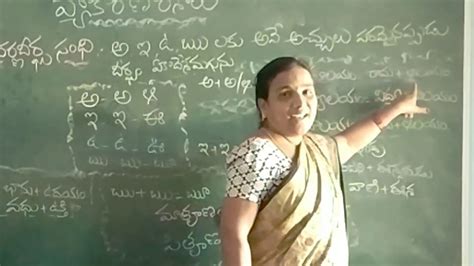 Telugu grammar_ vyakaranamshalu - YouTube