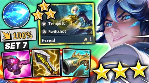 100% CRIT QQQ 3 STAR EZREAL w/ GOLD COLLECTOR! - SET 7 TFT Teamfight Tactics Meta Best Comps ...