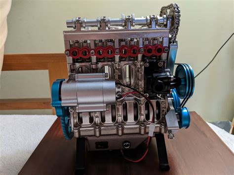 V4 Car Engine Assembly Kit Full Metal 4 Cylinder Engine Building Kit — EngineDIY