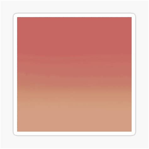 "Ombre Gradient in Orange Color" Sticker for Sale by Abbara | Redbubble