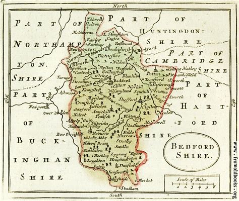 FOBO - The Map of Bedfordshire