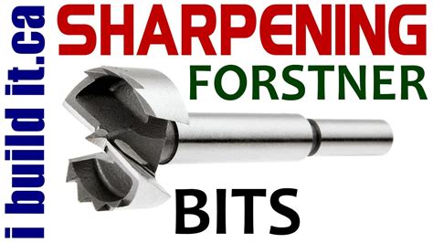 Sharpening Forstner Bits - YouTube