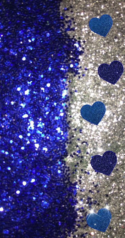 Download Sparkling Blue Glitter Background | Wallpapers.com