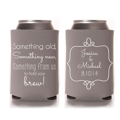 The 21 Best Ideas for Koozie Wedding Favors - Home, Family, Style and Art Ideas