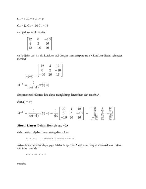 Aljabar linear