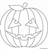 Scary Pumpkin Faces Coloring Pages sketch template