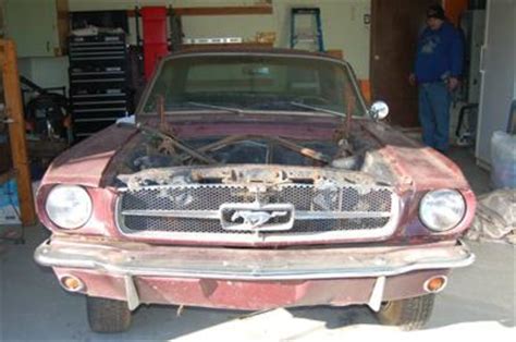 1965 Ford Mustang Coupe Restoration Project