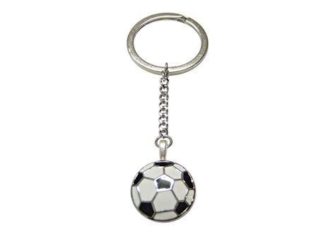 Soccer Ball Pendant Keychain in 2021 | Ball pendant, Soccer ball pendant, Keychain