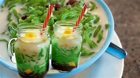 Resep dan Cara Membuat Es Cendol Dawet plus Nangka - Gamis Jilbab Syar'i