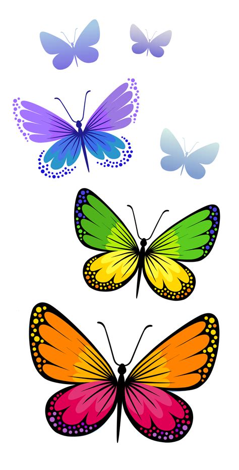 Butterflies Composition PNG Clipart Image | Butterfly clip art, Clip art, Butterfly drawing