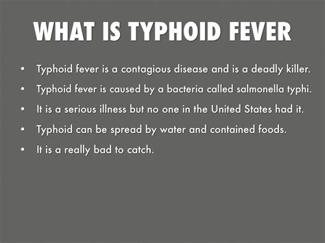 Typhoid Fever by Zaria Leaks