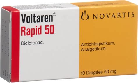 Voltaren Rapid 50mg 10 Dragées in der Adler Apotheke